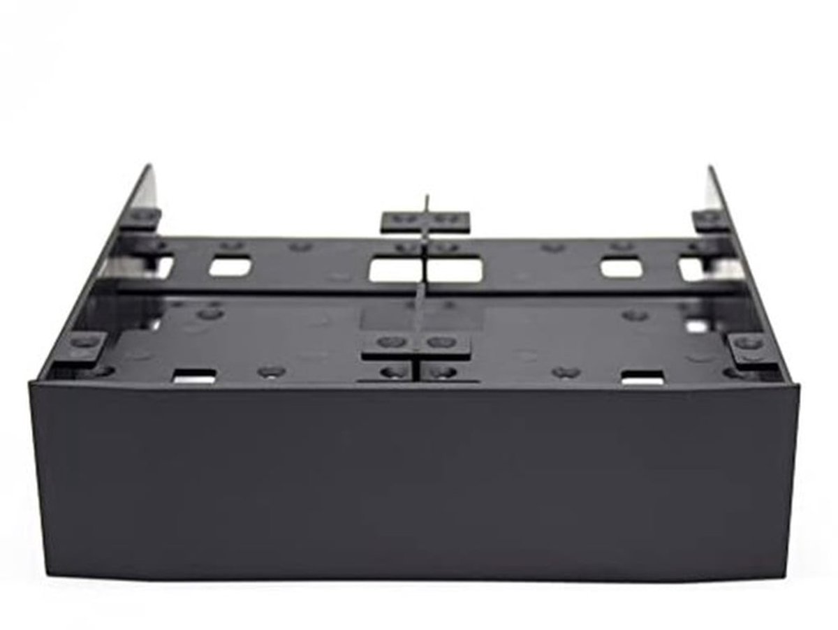 Drive Bay Adapter, 2.5" / 3.5" HDD/SSD naar 5.25" Floppy Drive Bay 5.25" Bay Montagebeugel Set Interne Hard Drive Montagekit met Schroeven
