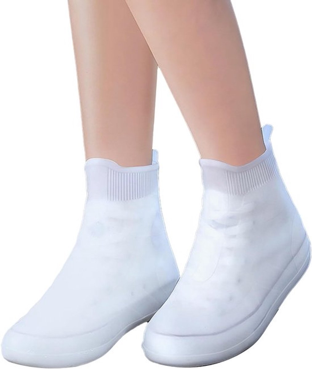 Waterdichte Schoenhoezen Silicone - Anti-Slip & Slijtvast - Herbruikbaar voor Reizen, Thuis en Buiten - Compact Opbergbaar(2XL)