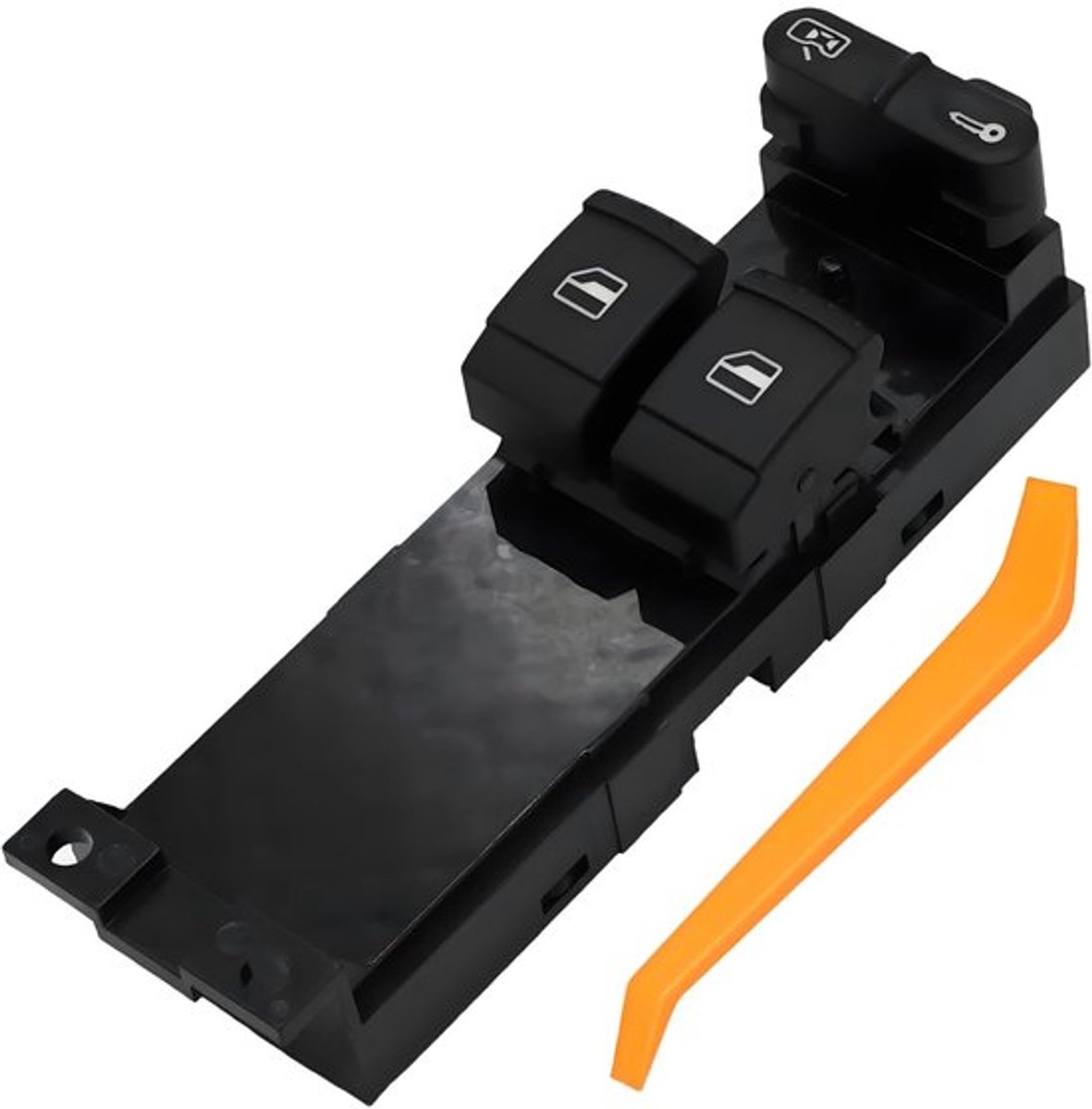 1J3959857 Raambedieningsknop voor VW Golf MK4, Bora 1J, Passat B5/B5.5 3B/3BG, voor Seat Leon Toledo 1M1, voor Skoda Fabia 6Y, Octavia 1U AD A3 Sleutels Raambedieningsschakelaar
