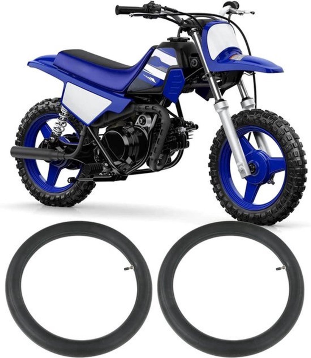 Motorcycle Inner Tube Zelfvergrendelend Dikke Rubber 2.50-17 Voor Achter 2Pcs - Veilig Voor 110cc 125cc 140cc Pit Dirt Trail Bike