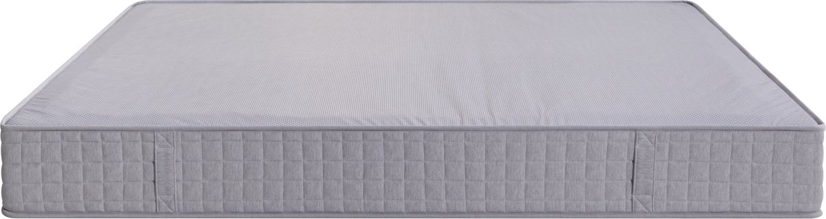 MIVRAY Pocketveringmatras 140x200 cm - 7 Zones H3 met Ergonomische Ondersteuning en 25 cm Hoogte - Ademend - Polyester - Wit thumbnail 6