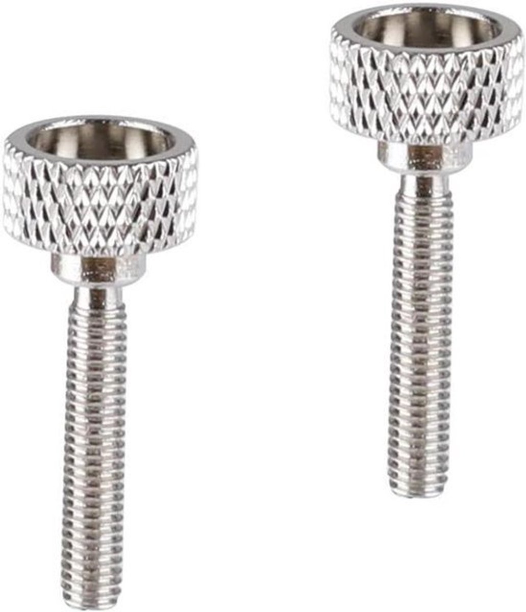 Cupped Cap Schroef met Duimgreep M4×20 (2 stuks) - Metaalbewerking en bevestigingsmaterialen
