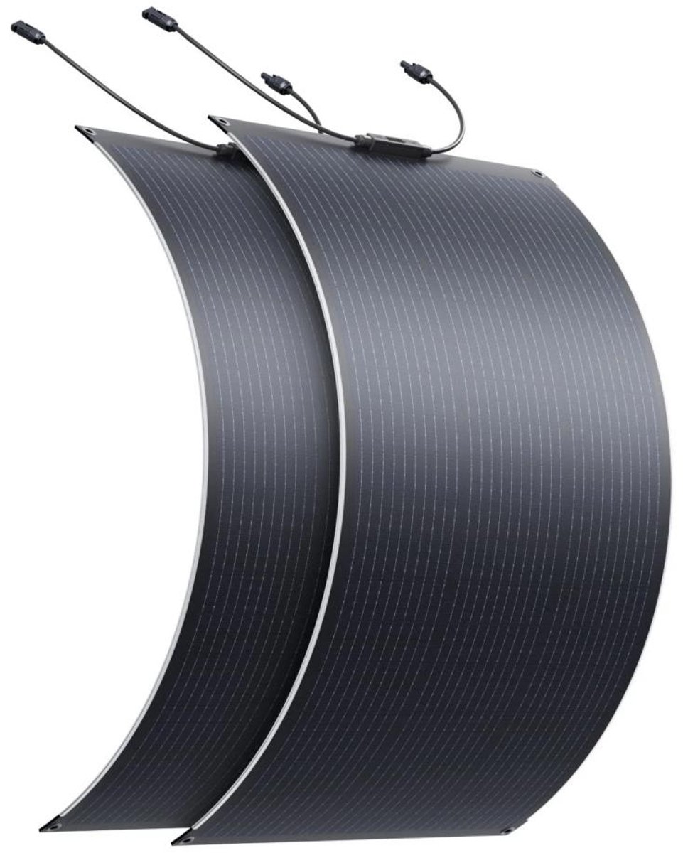 BLUETTI PV100 FX - Flexibel Zonnepaneel 200W - Voldoende vermogen voor lange reizen - avonturen buiten het elektriciteitsnet