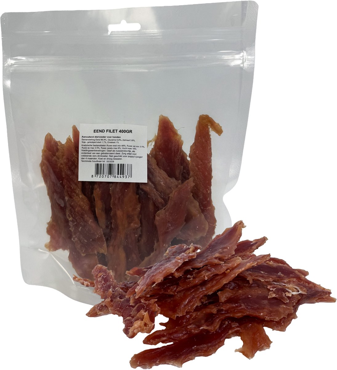 400 gr I am duck fillet hondensnack