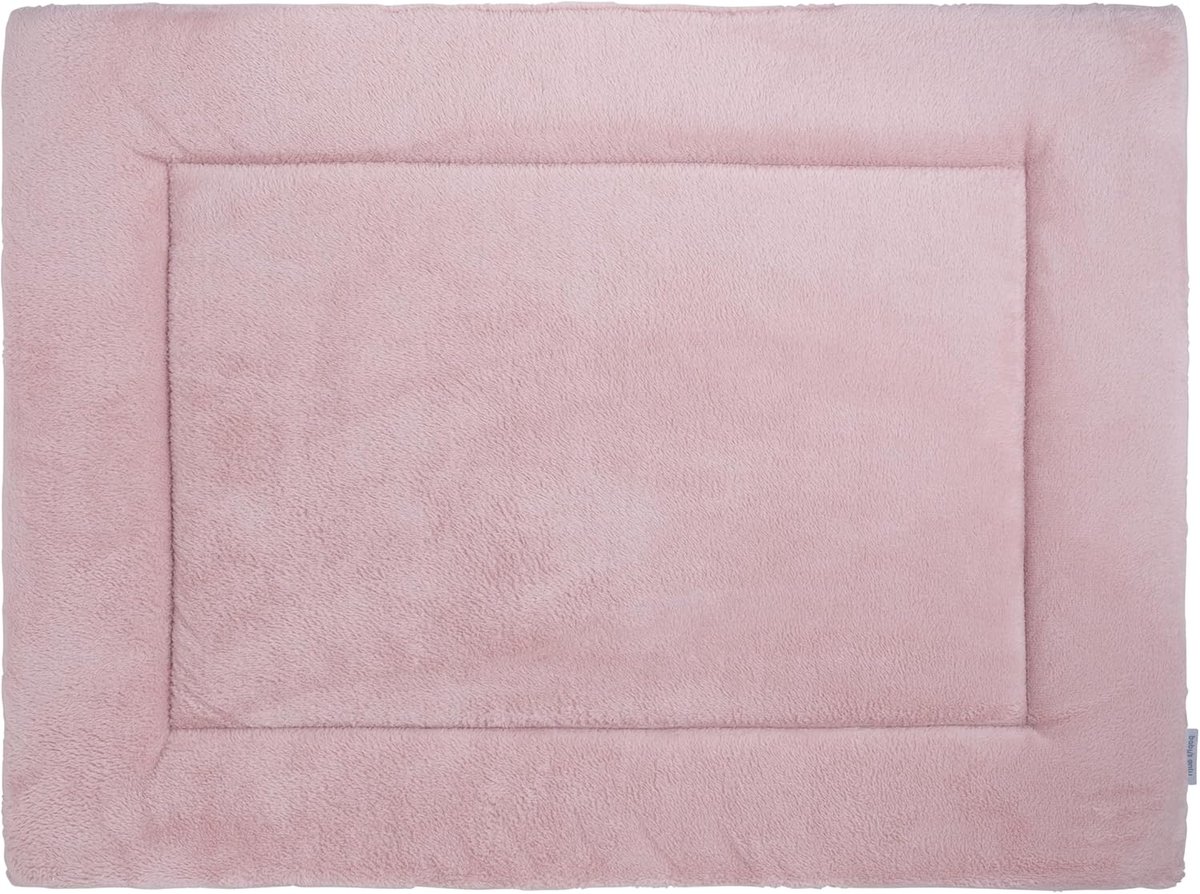 SnelShoppen - Boxkleed Cozy 75x95 cm - Oud Roze - Speelkleed voor Baby - Zacht en Stijlvol - Ideaal voor de Babykamer