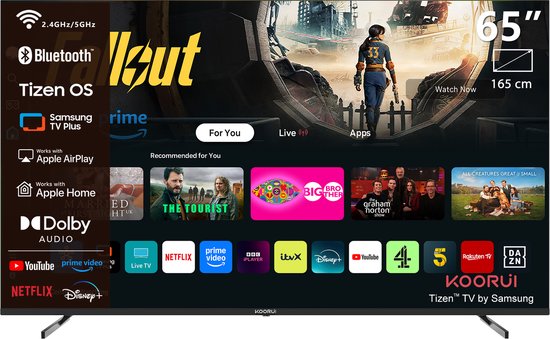 Koorui K65N3UQ-T8 65 inch 4K UHD QLED smart tv