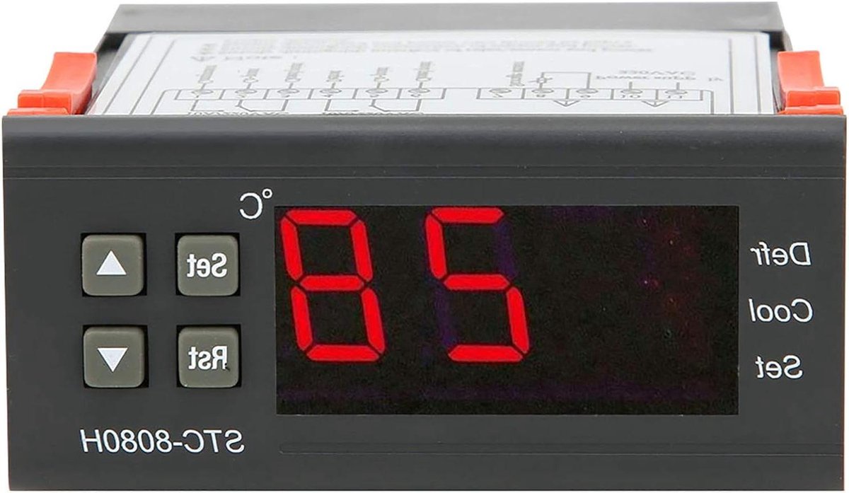 Temperatuur Controller - Koeling Ontdooien - Opslag Beschermen - Verstelbare Vertragingen - ABS Materiaal - Wit