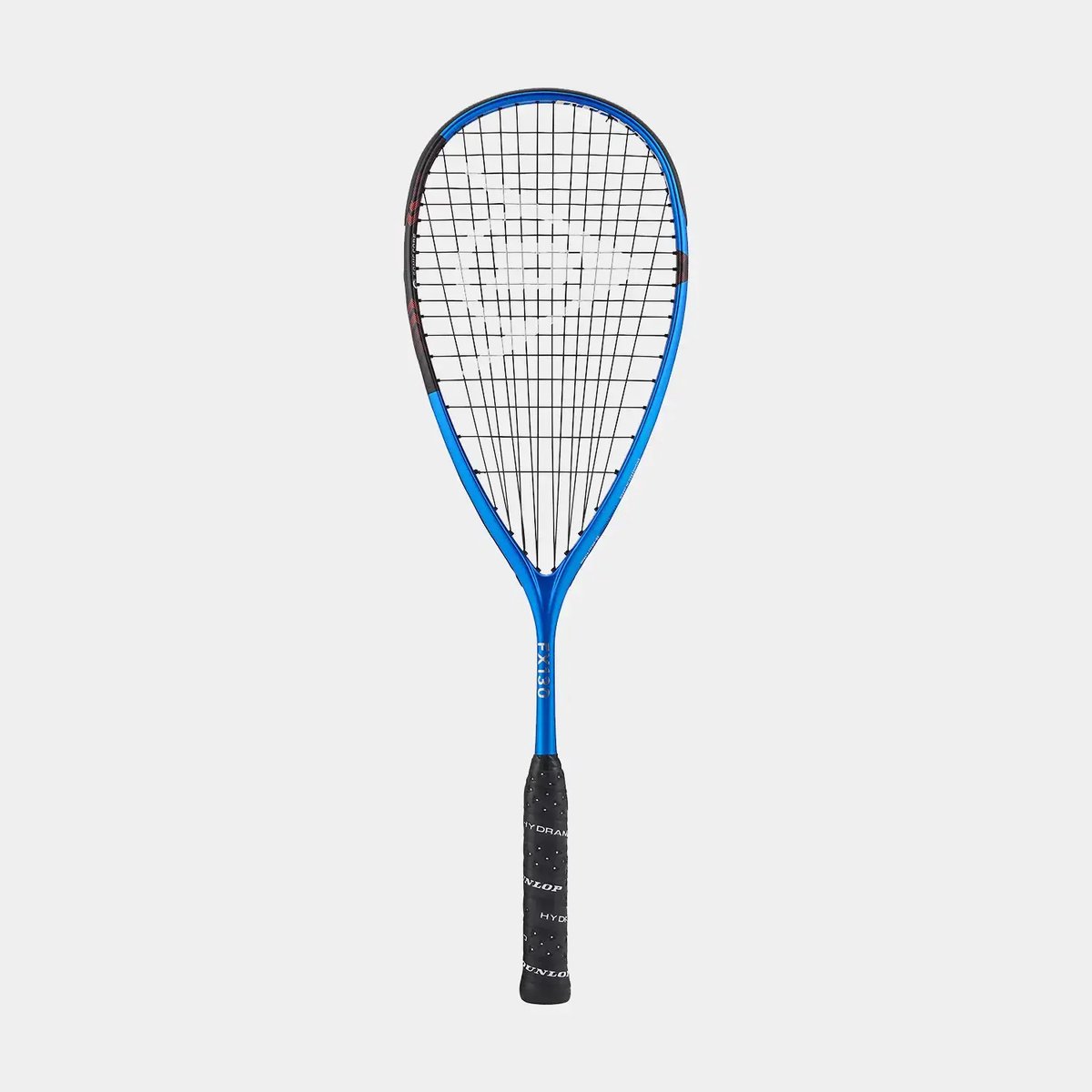 Dunlop FX130 Squashracket - Squashracket 130 gram - Gevorderde Squashracket - Blauw/Zwart