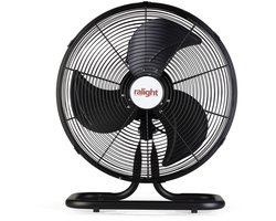 Vloerventilator ø40cm 16W 5200mHa accu zwart