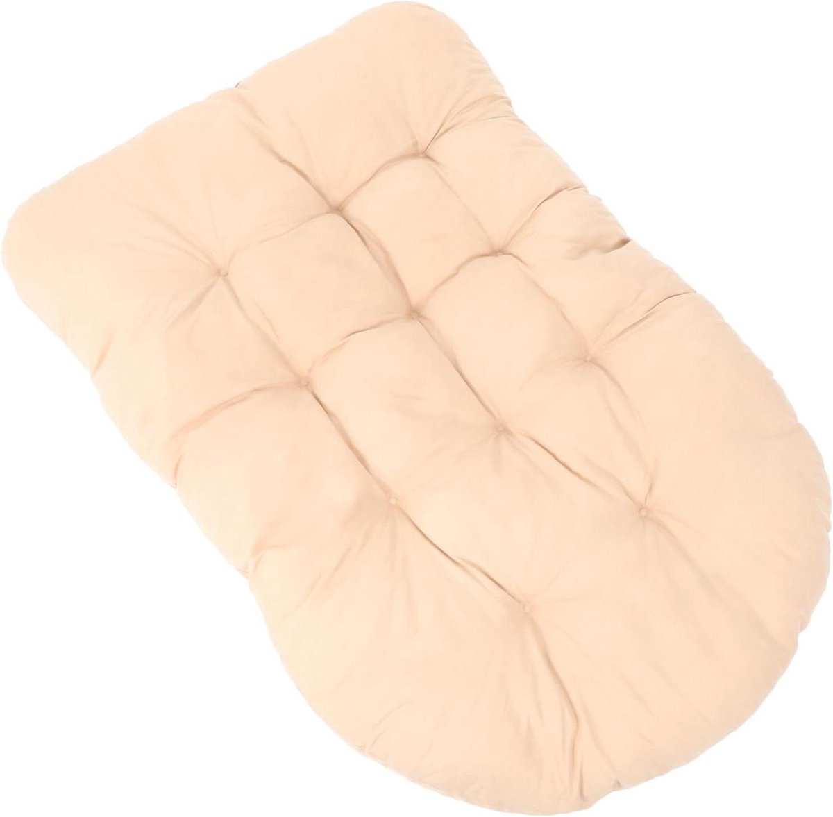Tuinkussen Hangstoel - Eierstoel Kussen - Buiten Ontspannen - Waterdicht & UV-bestendig - 120x80cm - Khaki