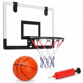 Mini Basketbal set - Incl. Bal & Pomp - Hoop - Basket - Ringen - Basketballen - Ring voor kinderen - Net - Indoor - Bord – Paal - Voor kamer - Basketbalring