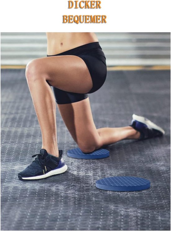 SnelShoppen - Dikke Ronde Yoga Kniebeschermers Kussen - Antislip Yogakussen Reis-Yogamat voor Kniepolsen en Ellebogen - Comfortabel en Lichtgewicht, I van Snelshoppen — afbeelding 5