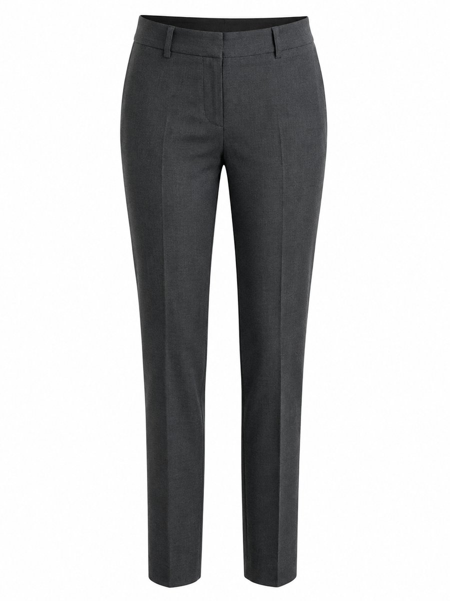 Greiff Dames Pantalon SF 37.5 Grijs/Zwart Maat 38 – Premium Zakelijke Werkbroek