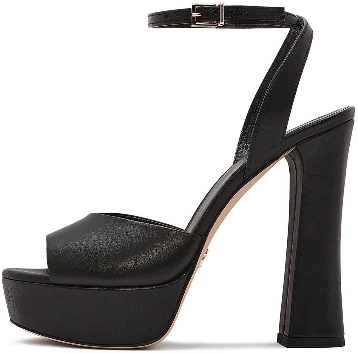 DERIMOD Sandalen Met Hoge Hak Leren High Heel Sandalen