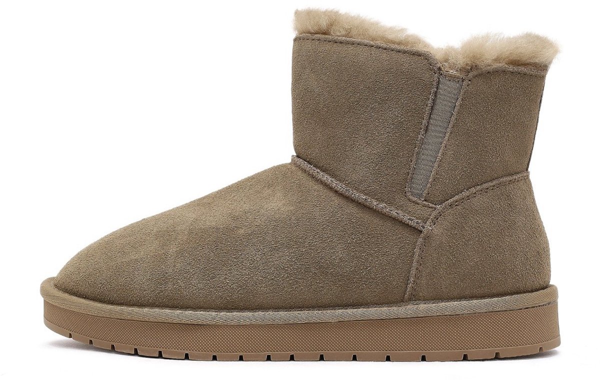 DERIMOD Teddy Boots Suede Leather Teddy Boots