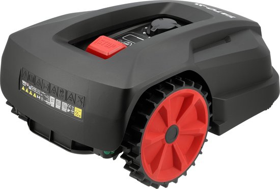 YATO Premium Robotmaaier - Tot 800 m² - Wi-Fi & Bluetooth App - Extra Krachtige 20V Li-Ion (4 Ah) Accu - Snellaadfunctie - Zwevend Maaidek - Inclusief 170 m Begrenzingskabel — afbeelding 4