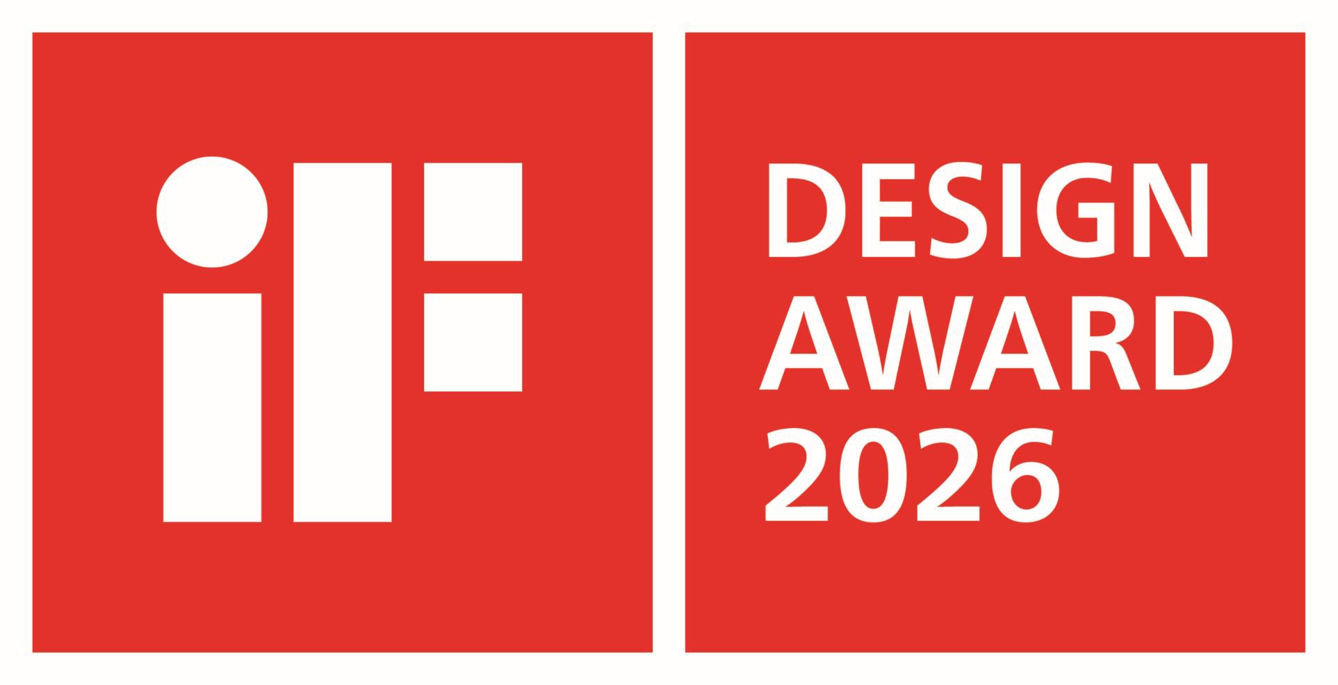 Dit product is bekroond met een iF Design Award.