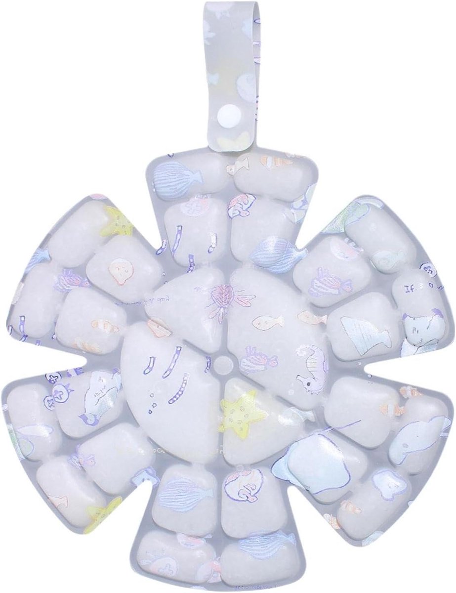 Hoed Ice Pack - Helm Cool Liner - Koel Blijven - Natuurlijke Koeling - 19x19 cm - Wit