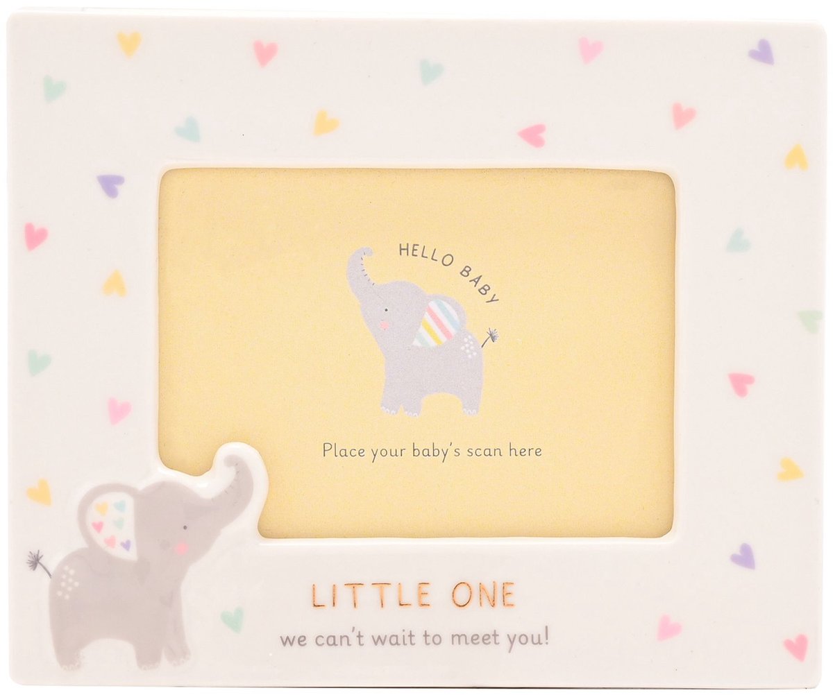 Hello baby fotolijst echo keramiek olifantje