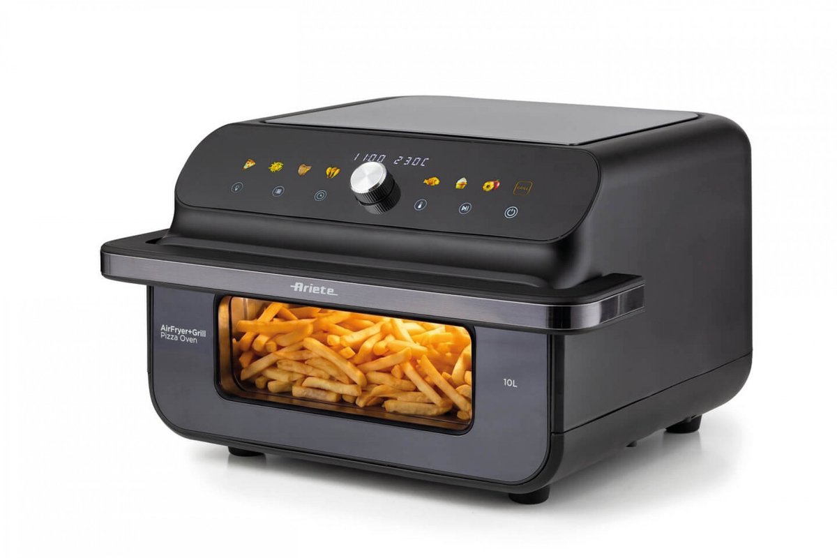 Ariete 4649/00 Airfryer + Pizzaoven & Grill – 10L – 2000W – Pizza tot 30 cm – 8 Programma's – 230°C – foto 8