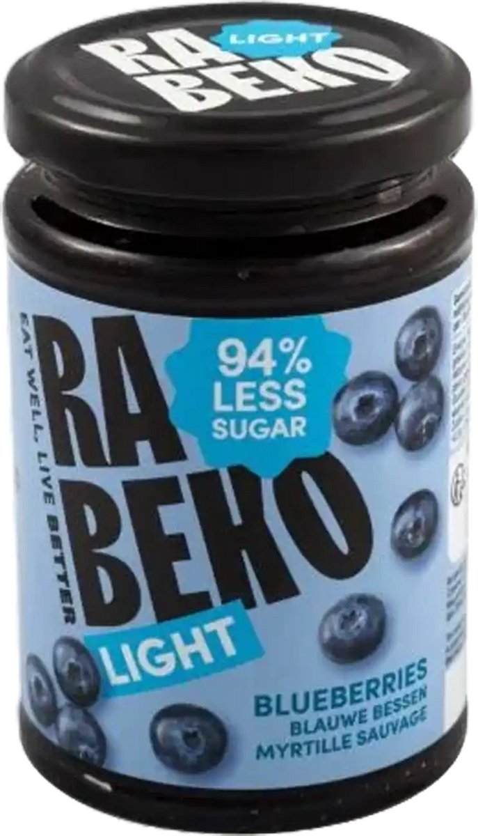 Jam 92% Less Sugar - 230 g - Blueberry