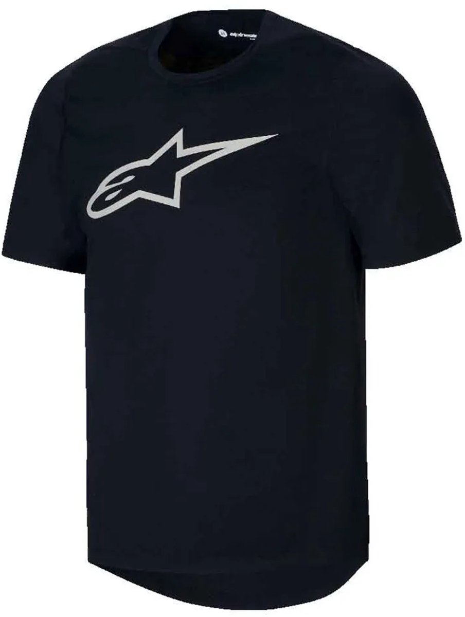 Alpinestars Bicycle A-dura Korte Mouw Enduro Trui Zwart L Man