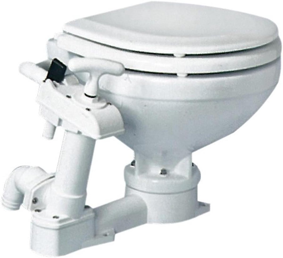 Toiletbril Hout - Compacte WC bril - Badkamer Vernieuwen - Handmatig Bedienbaar - Super Compact - Houtkleurig