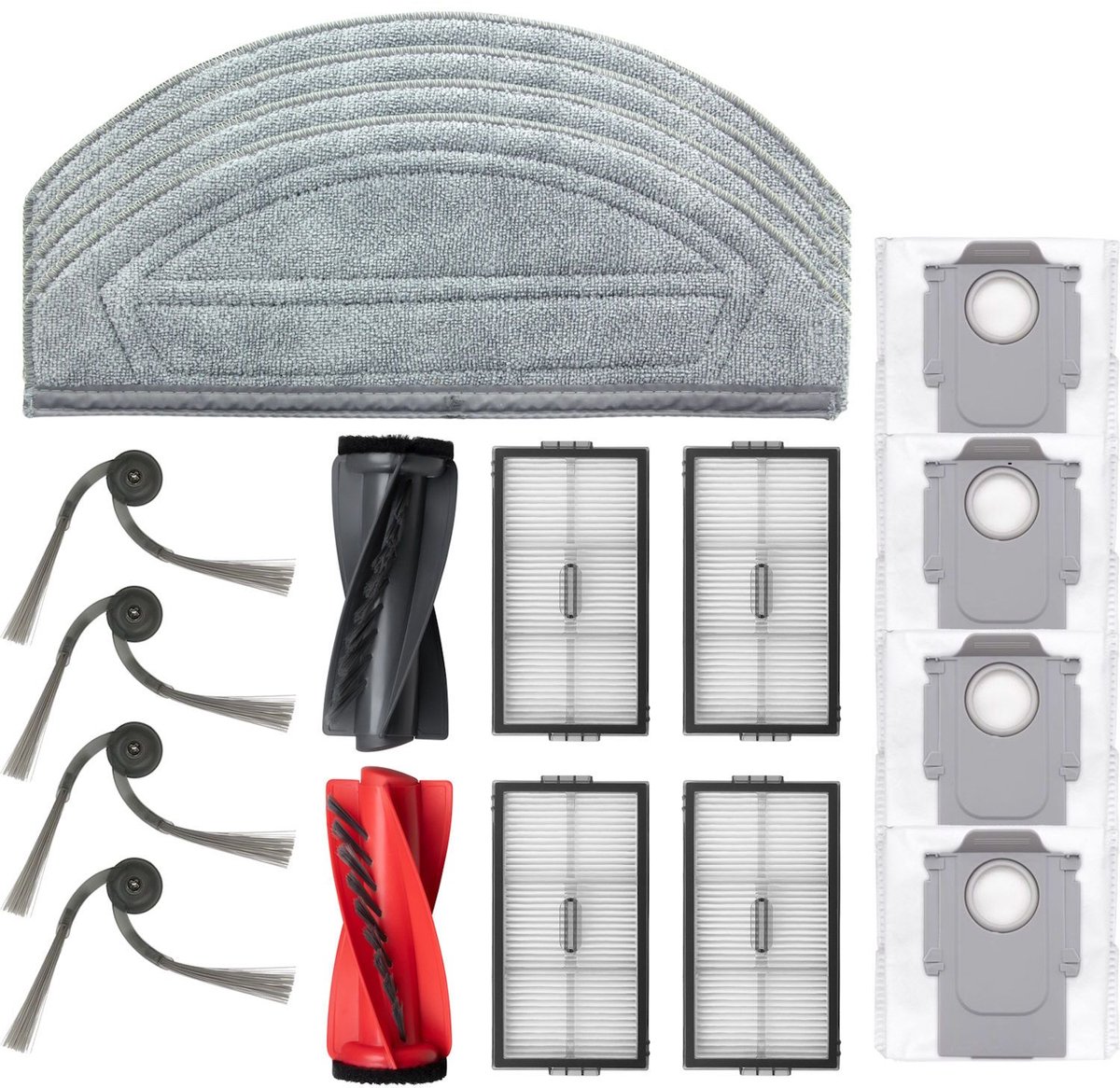 Roborock Saros 20 Sonic Onderhoudsset (Plus.Parts® alternatief voor 8.02.0498)