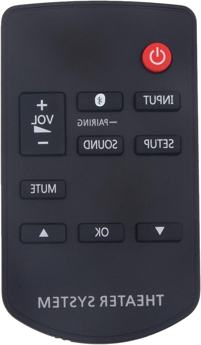 Vervang Afstandsbediening - Universele Bediening - Home Cinema Bediening - Directe Werking - 10 Meter Bereik - Zwart