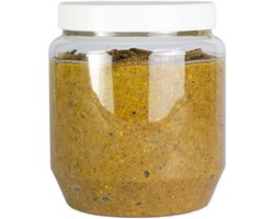 Oswalt Vogel Pindakaas Naturel - Buitenvogelvoer - 60 x 350 gram
