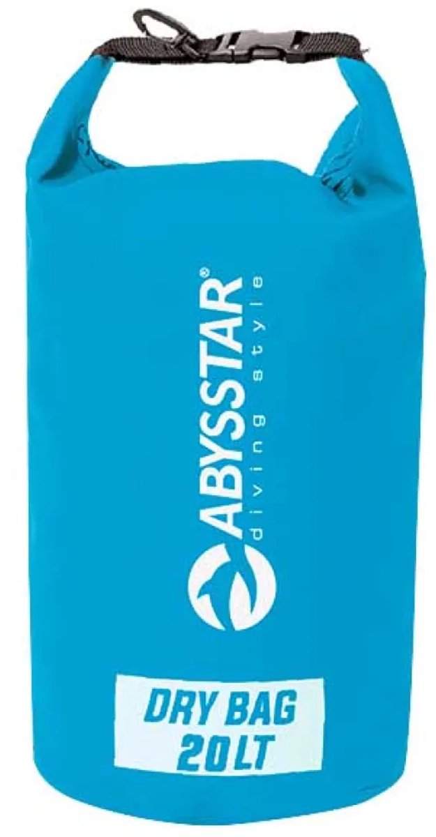 Abysstar Droge Zak 20l Blauw