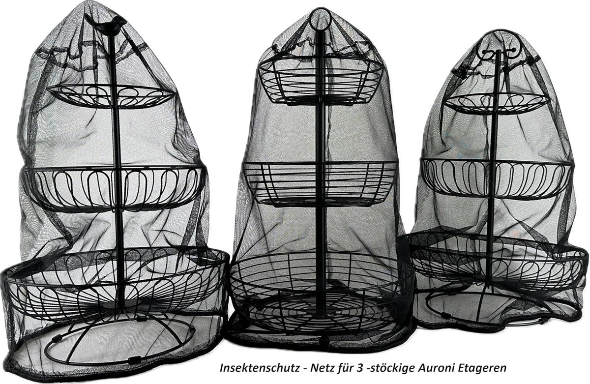 SnelShoppen - Insectenbescherming Net - Insectengordijn voor 3 Etages - Bescherming van Groenten en Fruit - Geen Vliegen Meer op het Fruit - Ideaal vo