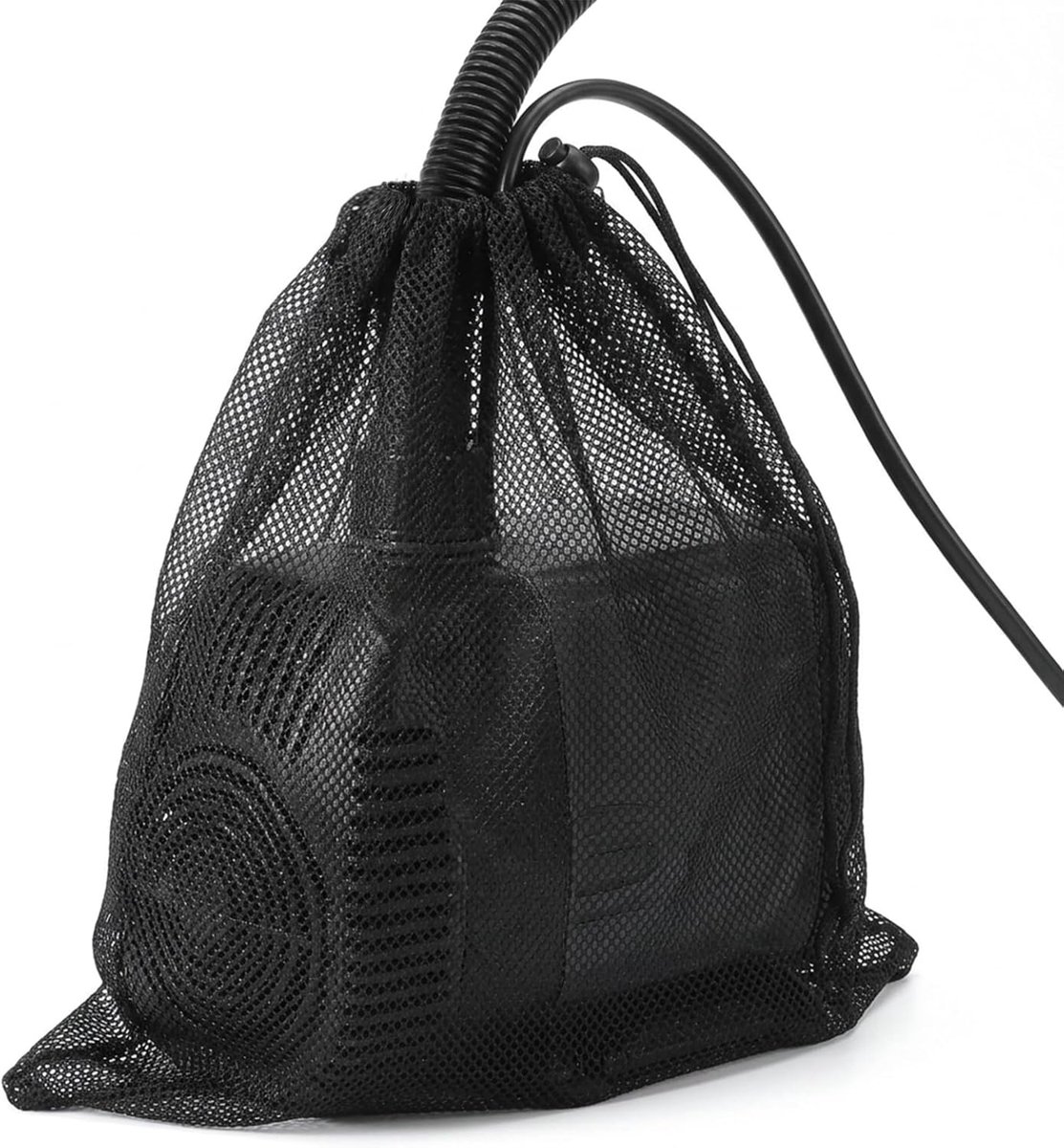 SnelShoppen - Pompfilter Netzak met Trekkoord 45x45 cm - Duurzame Pompfilterzak voor Vijverpomp - Scheurvast - Ideaal voor Waterfilter en Aquariumpomp