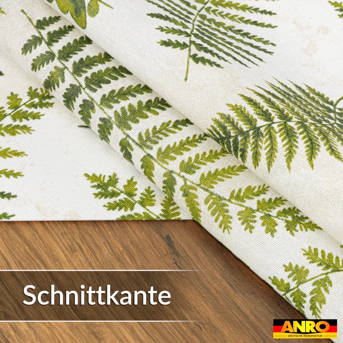 SnelShoppen - Afwasbaar Rond Tafelkleed 100 cm - Waterafstotend Varen Lotuseffect - Ideaal voor Binnen, Buiten, Tuin, Feest, Bistrotafels