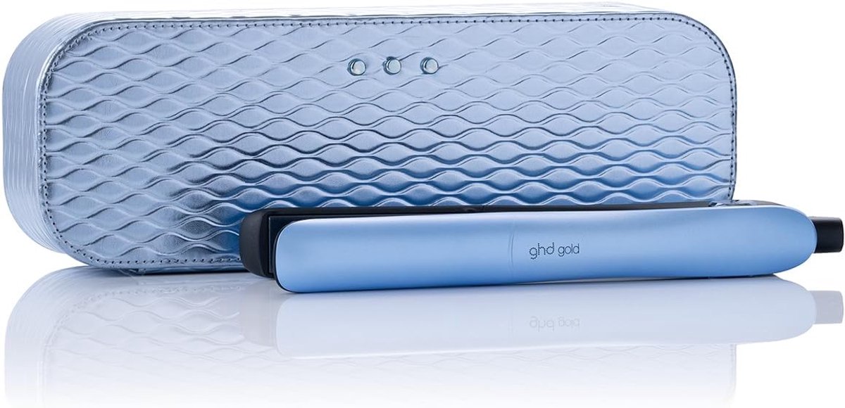 SnelShoppen - Professionele Haarstylers - GHD Gold - Rechte Föhn met Keramische Platen, Voor Lang, Kort & Medium Haar - Creëer Steile Looks, Golven en