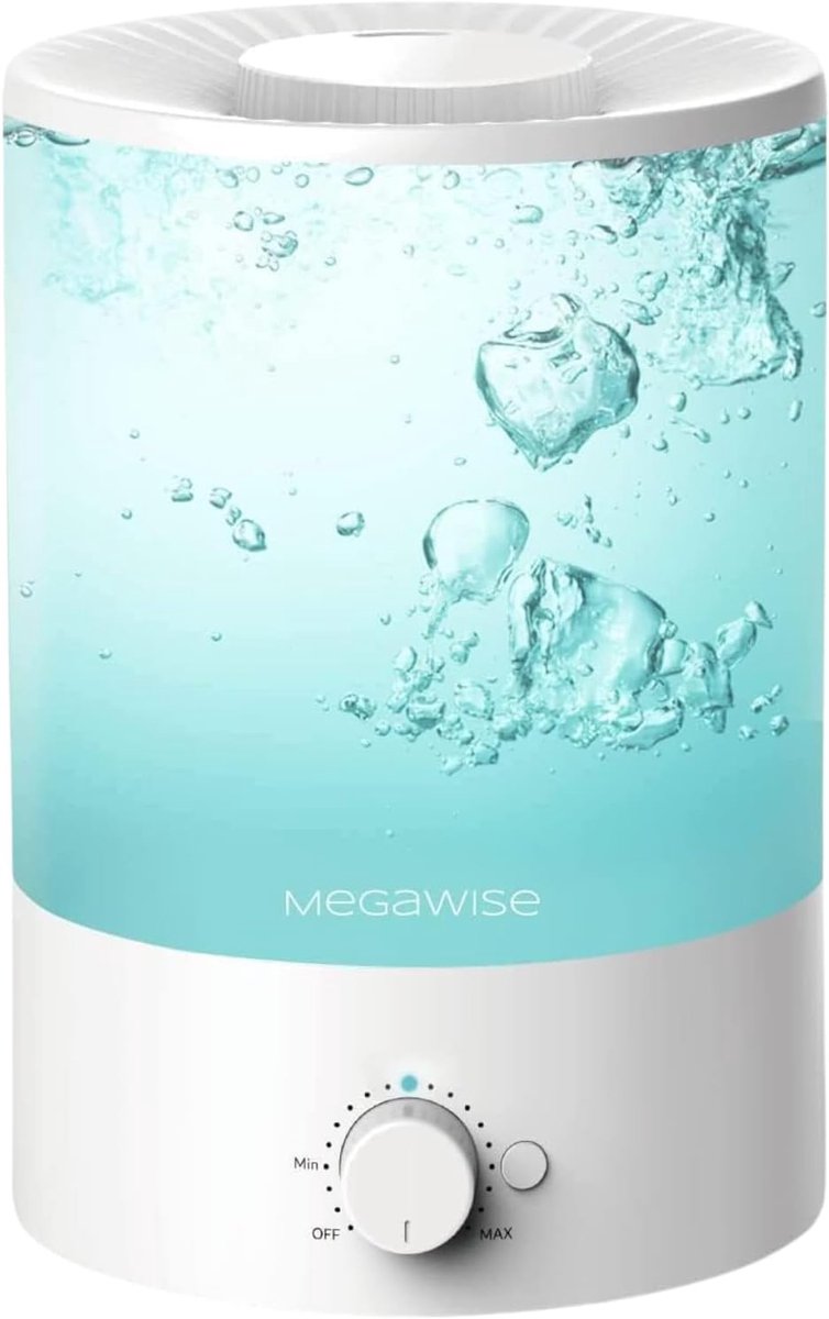 SnelShoppen - 3.5L Ultrasone Koele Mist Luchtbevochtiger - Stille Werking, Verstelbare Mistoutput, Automatische Uitschakeling voor Thuisgebruik, Ideaa