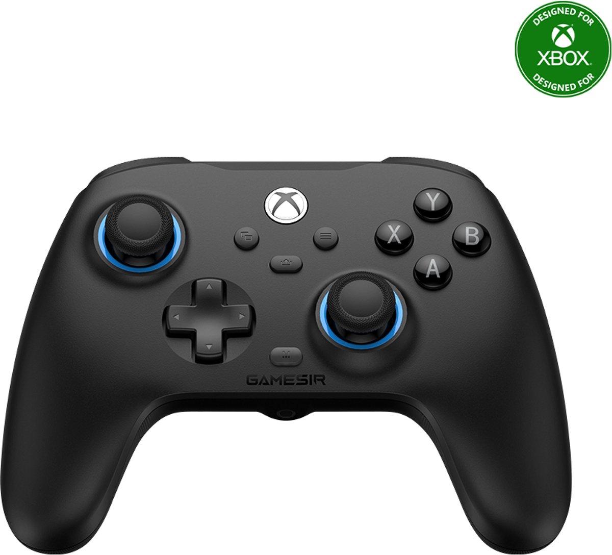 GameSir T7 Bedrade Xbox Game Controller - Ergonomisch - Hall-Effect - Trillingen - USB-C - Volt Zwart