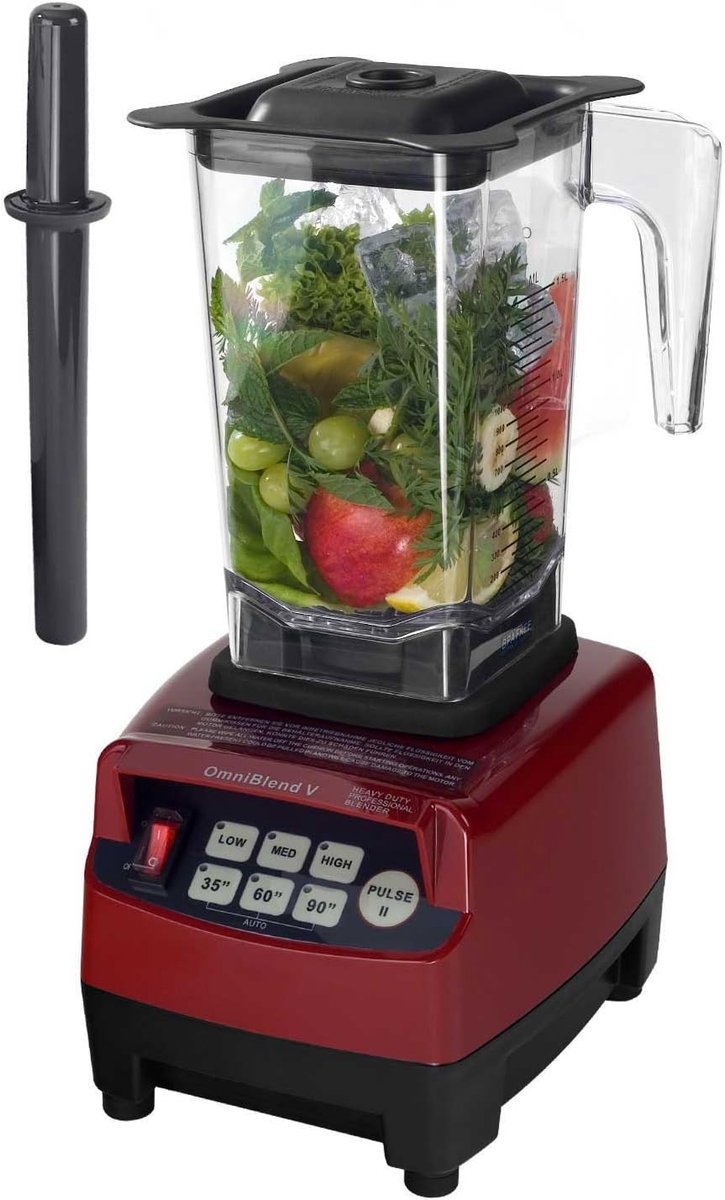 SnelShoppen - krachtige Smoothie Maker 1.5L met 3 HP Motor, 6 RVS Messen, BPA-vrij Tritan Bekertje, Perfect voor Groene Smoothies, Keuken, Feest