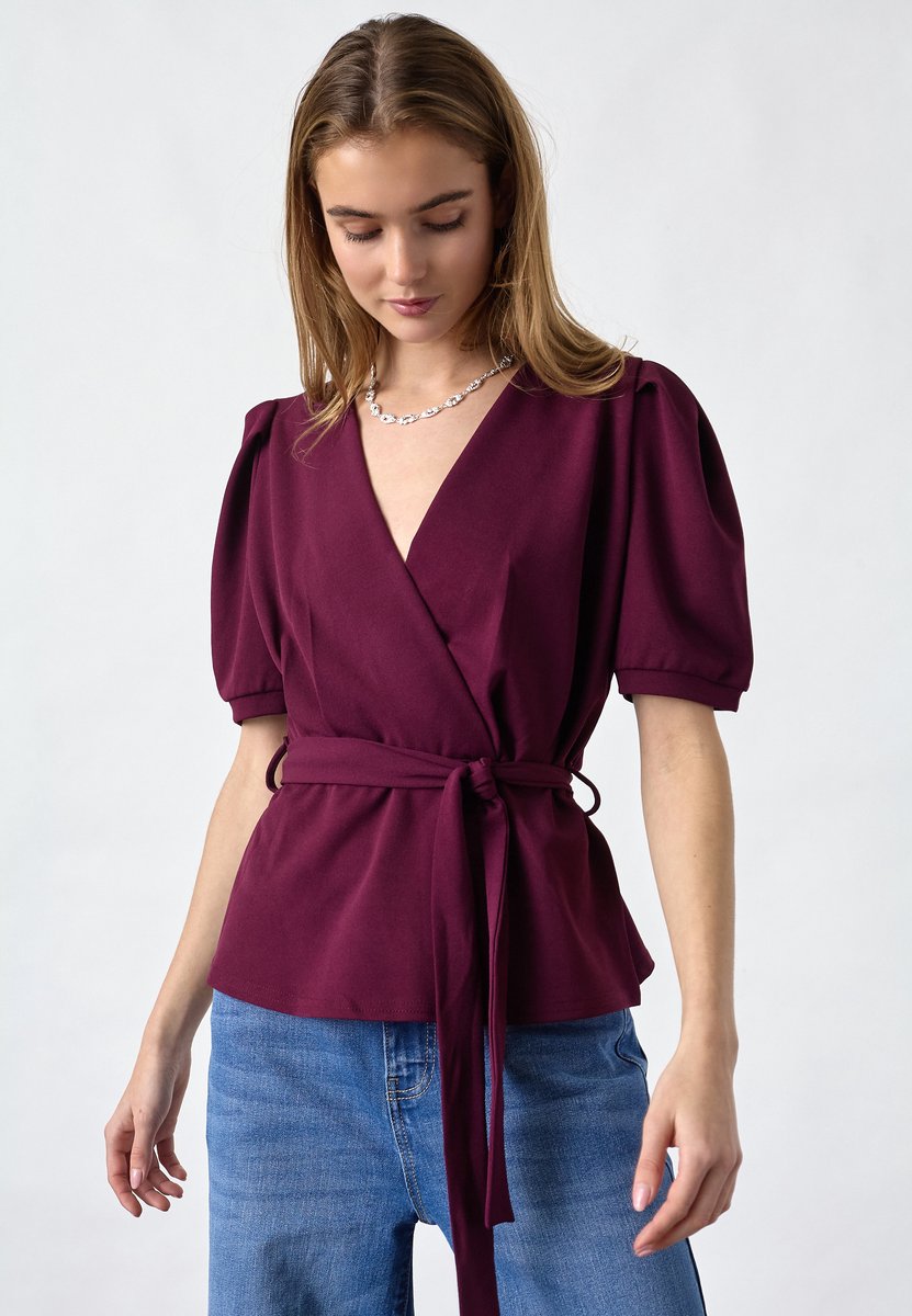 SISTERS POINT NASA-T - Dames top - Berry - Maat L