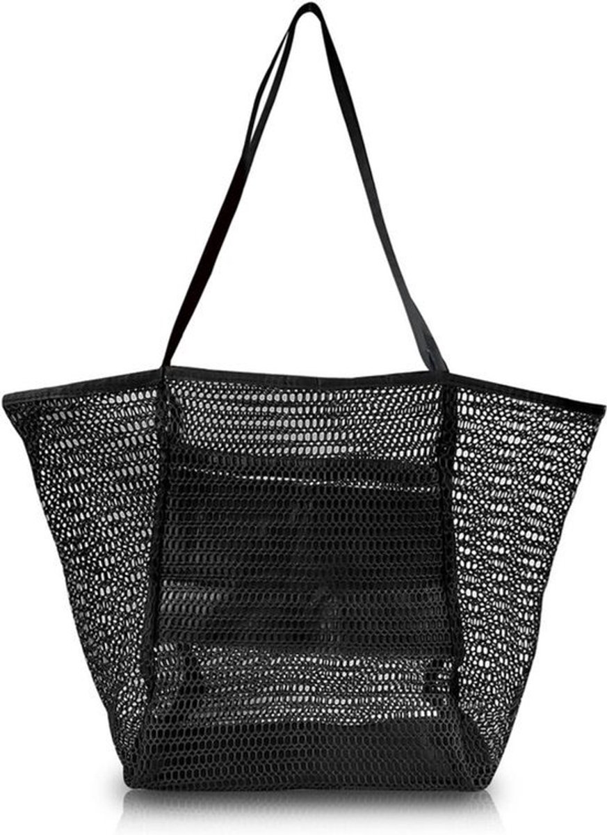 Masche tote Bag voor dames met binnenvak met ritssluiting extra grote inhoud zomer strandtas licht en opvouwbaar dameshandtas boodschappentas voor reizigers strand