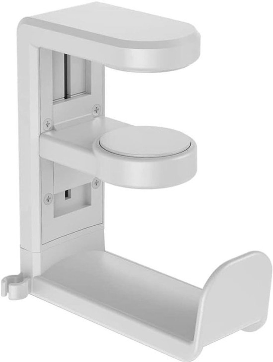 Bureau Hoofdtelefoon Stand - Headset Haak - 360 Verstelbare Roterende Arm - Gaming - Houder - Onder Bureau - PC - Geschikt voor modellen - Zwart