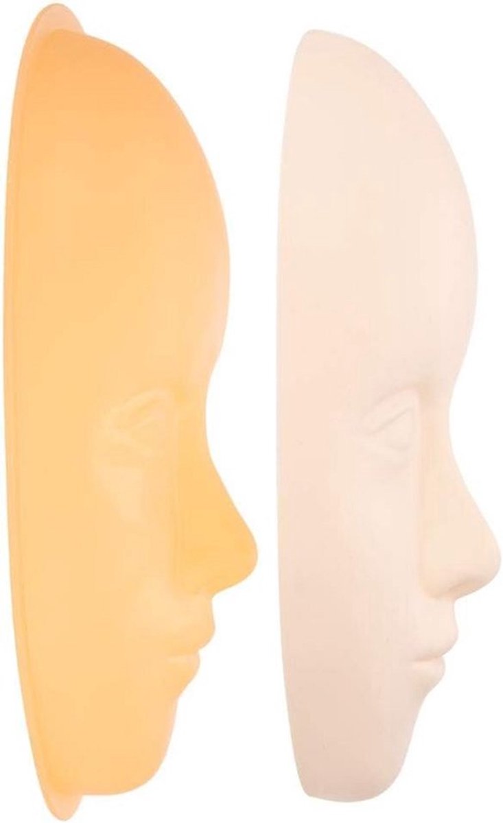 Permanente make-up huid voor microblading en tatoeëren - Dummy gezicht voor training