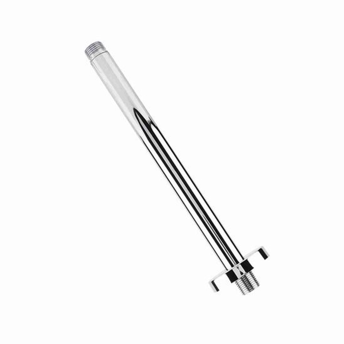Wandenmontage Douchearm RVS - Verlengbuis Rond - Ergonomisch Ontwerp