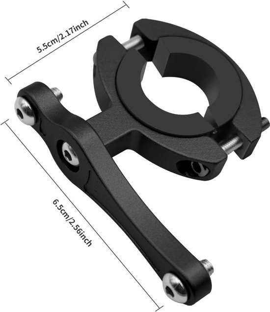 Fiets Waterfles Houder Adapter, Aluminium Fietsen Waterfles Kooi Bottle Fix, Fiets Bidonhouder Houder Eenvoudig te Installeren op Stuur Zadelpen voor Racefiets Fiets — afbeelding 4