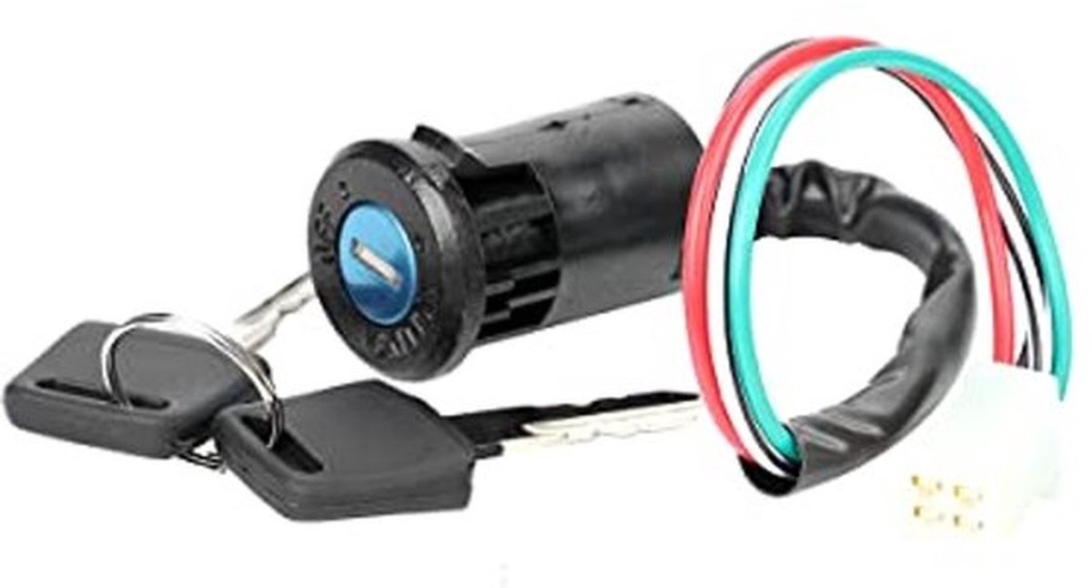 Contactschakelaar met sleutel, voor motorfiets, contactslot, voor motorcross-motorfietsen, ATV, Dirt Bike