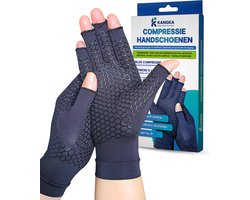 Top 10 Compressiehandschoenen voor Reuma en Artrose 2026: KANGKA Therapeutische Compressiehandschoenen L zwart