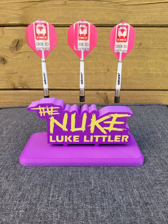Dartshouder Luke Littler van 3D — afbeelding 4