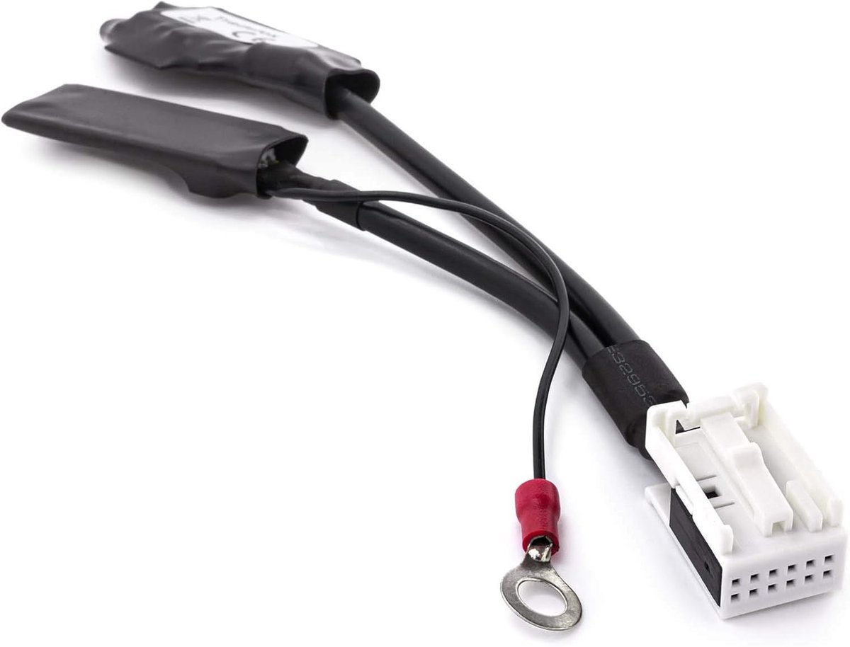 SnelShoppen - Bluetooth Adapter Auto Radio Module 12 Pol Quadlock AUX Interface - Streaming van Smartphone naar Autosysteem - Eenvoudige Installatie
