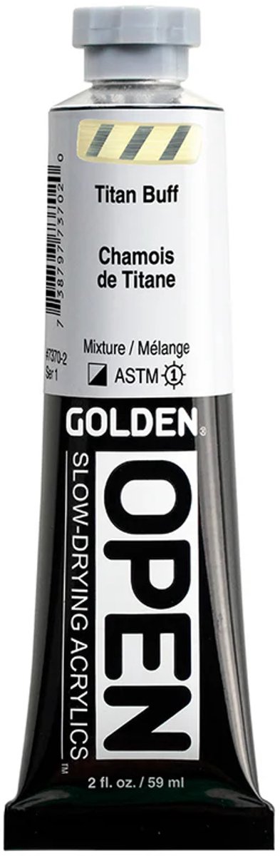Golden OPEN Acrylics Titan Buff 2 FL OZ./59 ml