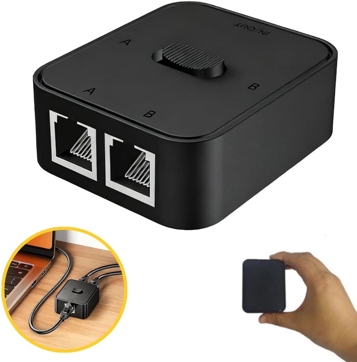 CLGP® Netwerk Switch - Netwerk Splitter - Unmanaged